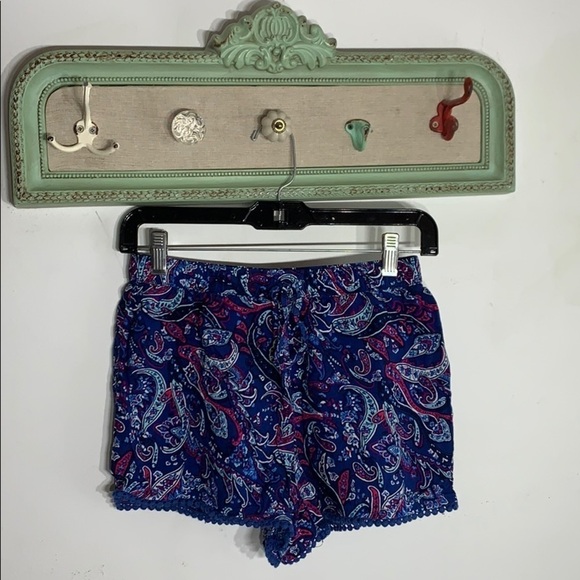 Two Pairs Boho drawstring waist XS Summer shorts causal boho - Picture 4 of 15